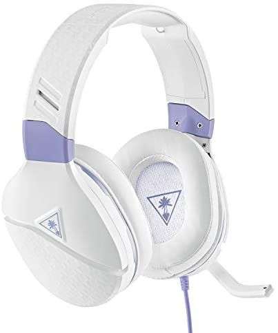 Turtle Beach Recon Spark Auriculares Gaming PS4, PS5, Nintendo Switch, PC y Xbox One, Blanco