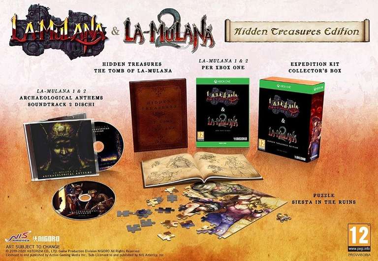 La Mulana 1 + 2 Hidden Treasures Edition (Xbox One) [Importación]