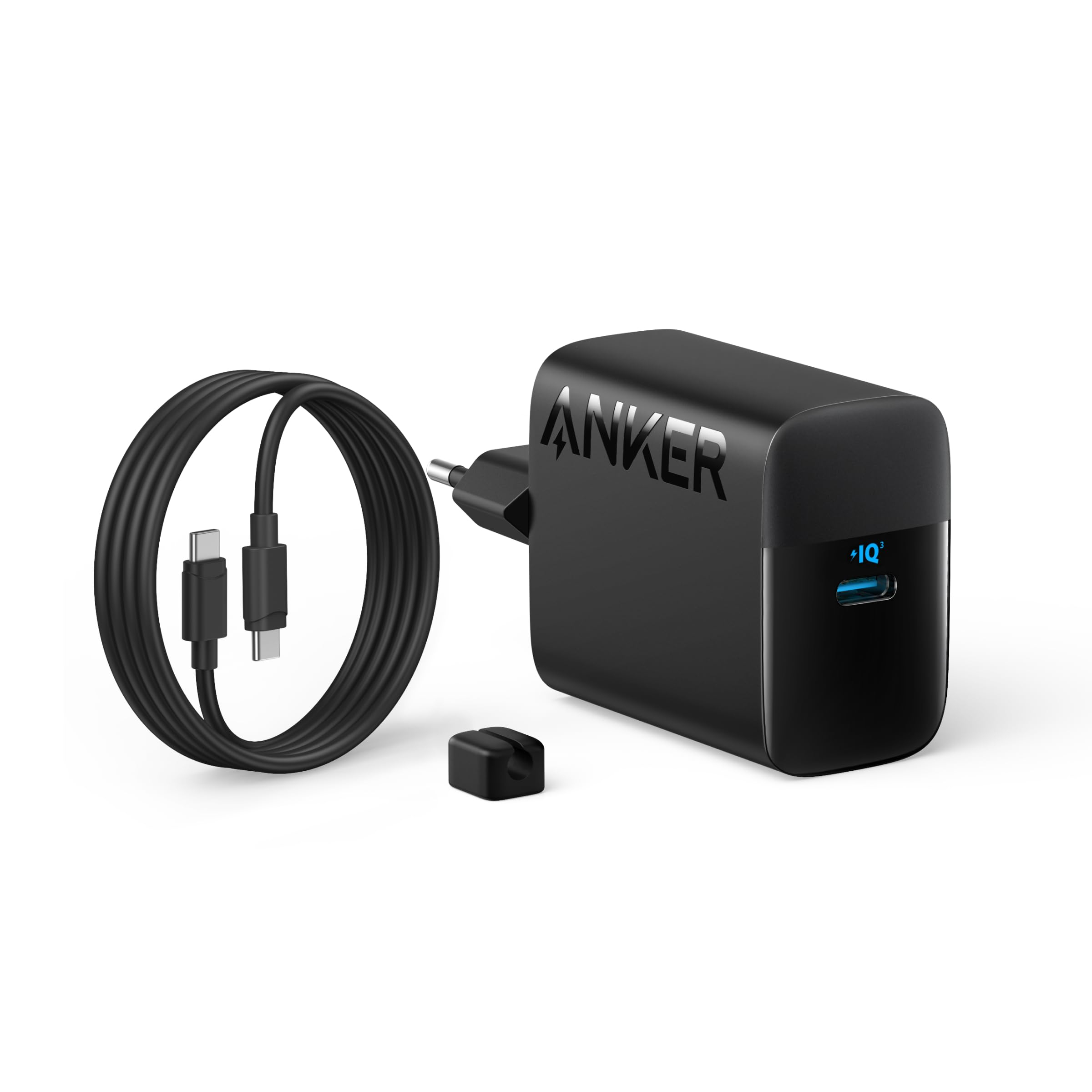 Anker Cargador USB C Carga Rapida 45 W, Incluye cable de 1,5 m