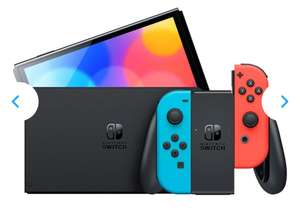 Consola Nintendo Switch Modelo OLED 64GB (Azul/Rojo)