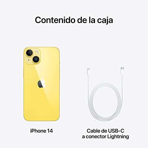 Apple iPhone 14 (256 GB) - Amarillo
