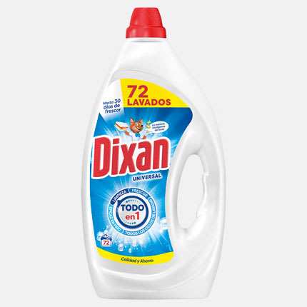 Imagen de Detergente Líquido Dixan 72 Lavad