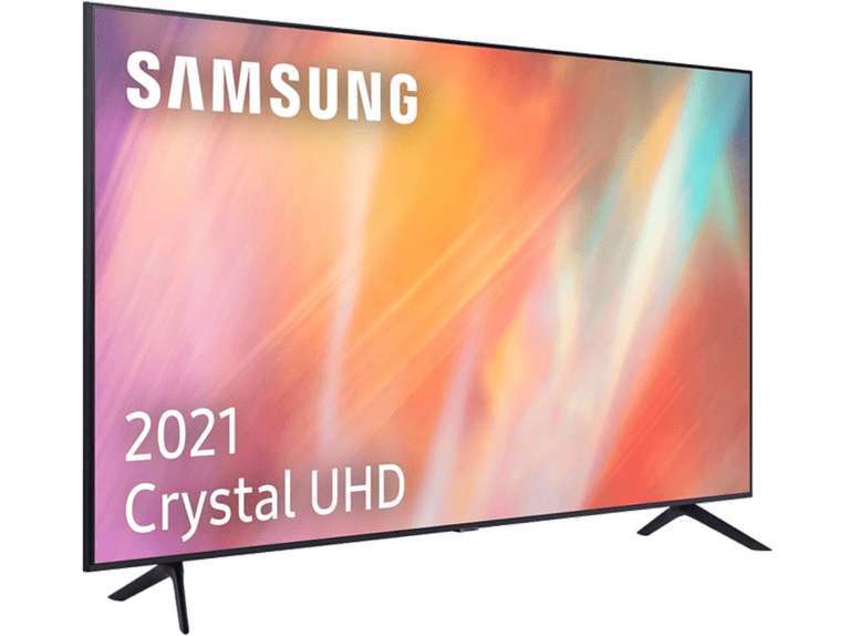 TV LED 65" - Samsung UE65AU7175UXXC, UHD 4K, Crystal UHD, Smart TV, HDR10+, Tizen, Dolby Digital Plus, Titan Gray.