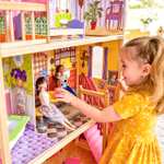 KidKraft Casa de muñecas de Madera Kayla con Muebles y Accesorios incluidos 30 cm, Juguetes niños y niñas Desde 3 años