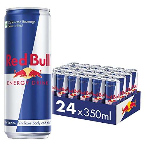 Red Bull Bebida Energética, Regular - 24 latas de 250 ml [Compra Recurrente]