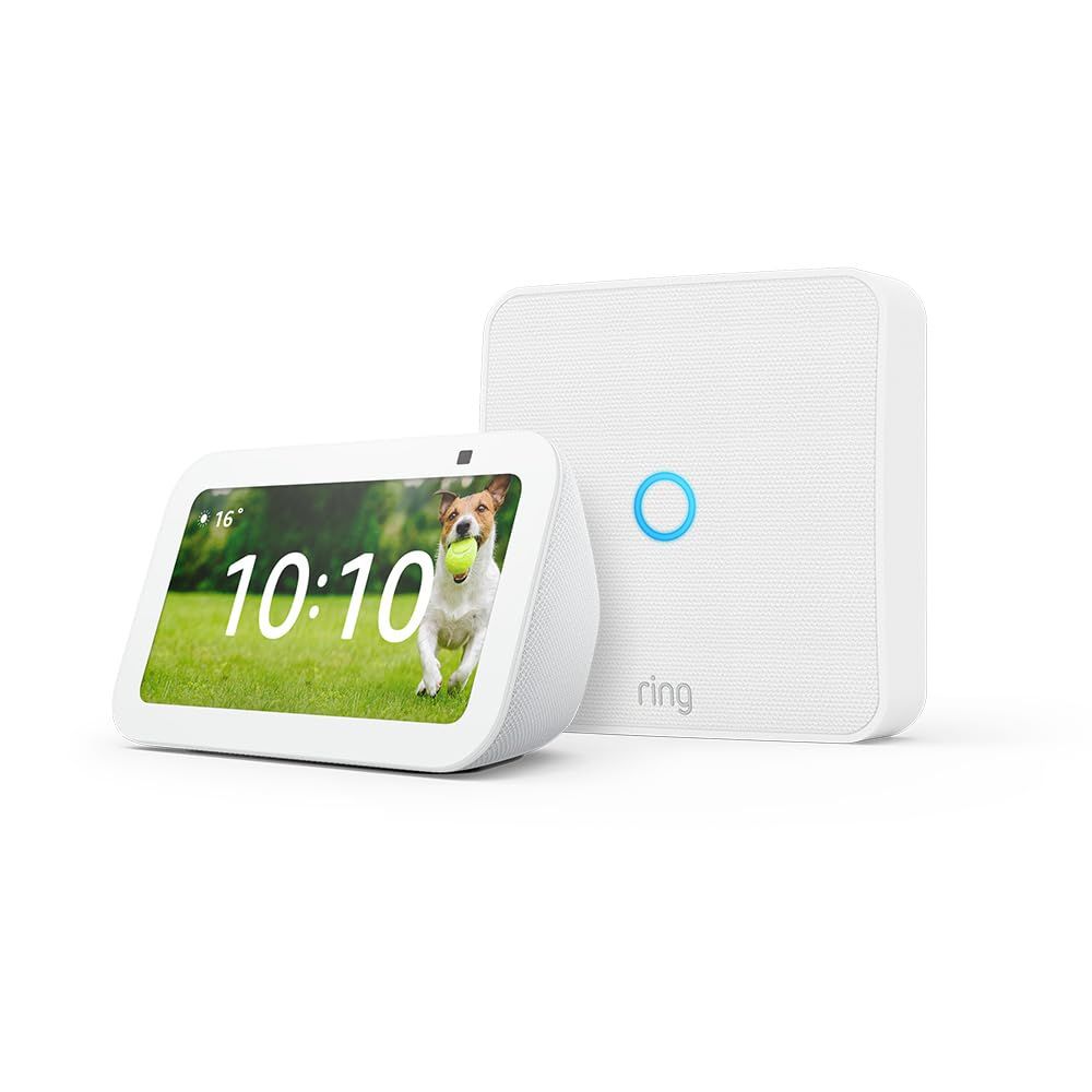 Echo Show 5 + Ring Intercom Video 79,99€ [Echo Show 5 Blanco por SÓLO 40€ | Devolviendo el Ring]