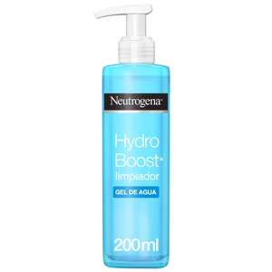 Neutrogena, Hydro Boost Gel de Agua Limpiador Facial, Ácido Hialurónico, Desmaquillante, para impurezas y grasas, Pieles sensibles, 200ml