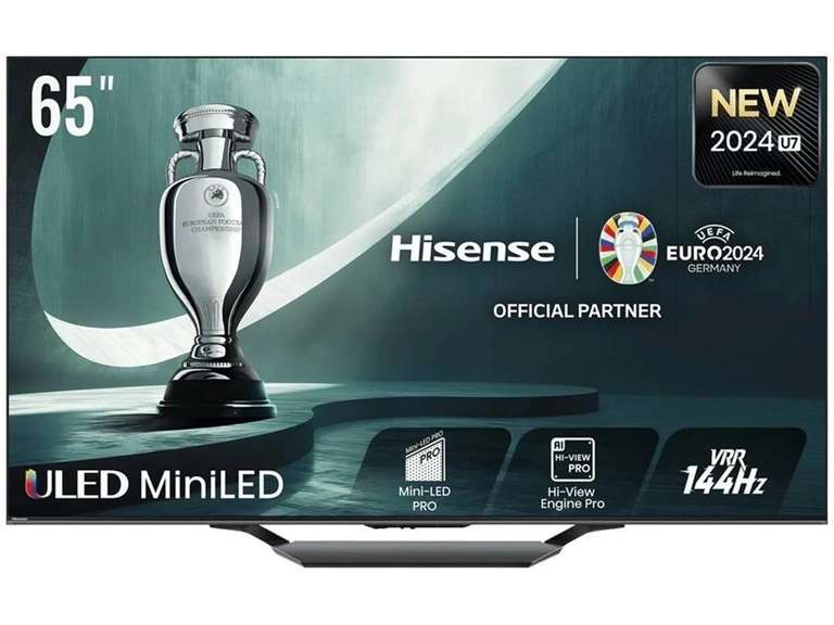 TV HISENSE 65U7NQ (ULED - 65 - 165 cm - 4K Ultra HD - Smart TV) + 1 AÑO FILMIN