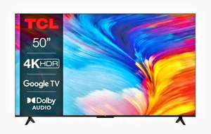 Smart TV TCL 50" LED UltraHD 4K Dolby HDR10 [También en Mediamarkt por 269€]