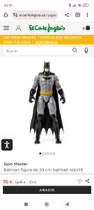 Spin Master 30 ctms Batman figura de 30 cm batman rebirth
