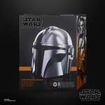 Star Wars The Black Series - The Mandalorian - Casco electrónico Premium - Artículo de colección para Juego de rol -Edad: 14+