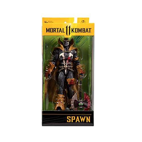 McFarlane Juguetes, figura Bloody Mortal Kombat 11, 7 Pulgadas Spawn Classic