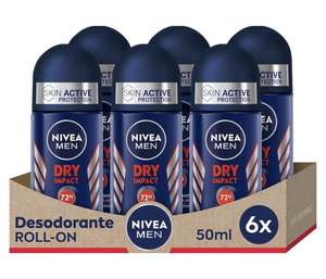 NIVEA MEN Dry Impact Roll-on desodorante