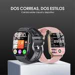 Smartwatch deportivo unisex (colores negro y rosa)
