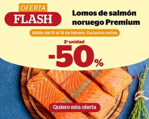 Salmón Noruego Premium 2nda unidad -50% de dto