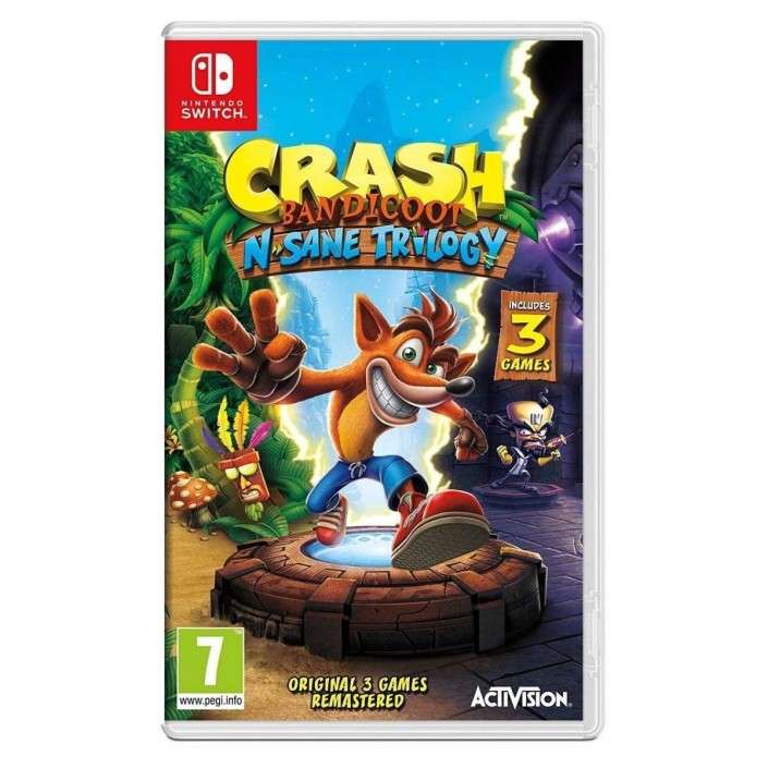 Crash Bandicoot N Sane Trilogy - Nintendo Switch [13,50€ NUEVO USUARIO]