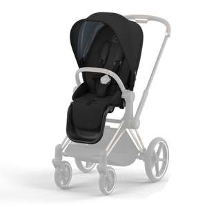 PRIAM Seat Pack en Onyx Black - Conscious Collection Cybex