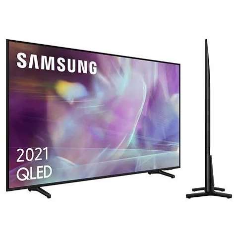 TV QLED 43" - Samsung QE43Q60AAUXXC, UHD 4K, Smart TV, HDR10+, Tizen, Motion Xcelerator, Negro