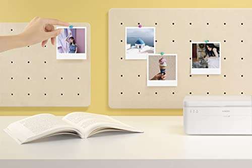 Xiaomi Instant Photo Printer 1S Set - Impresora fotográfica portátil, Alta resolución, Cinta y Papel fotográfico de 3"/6"
