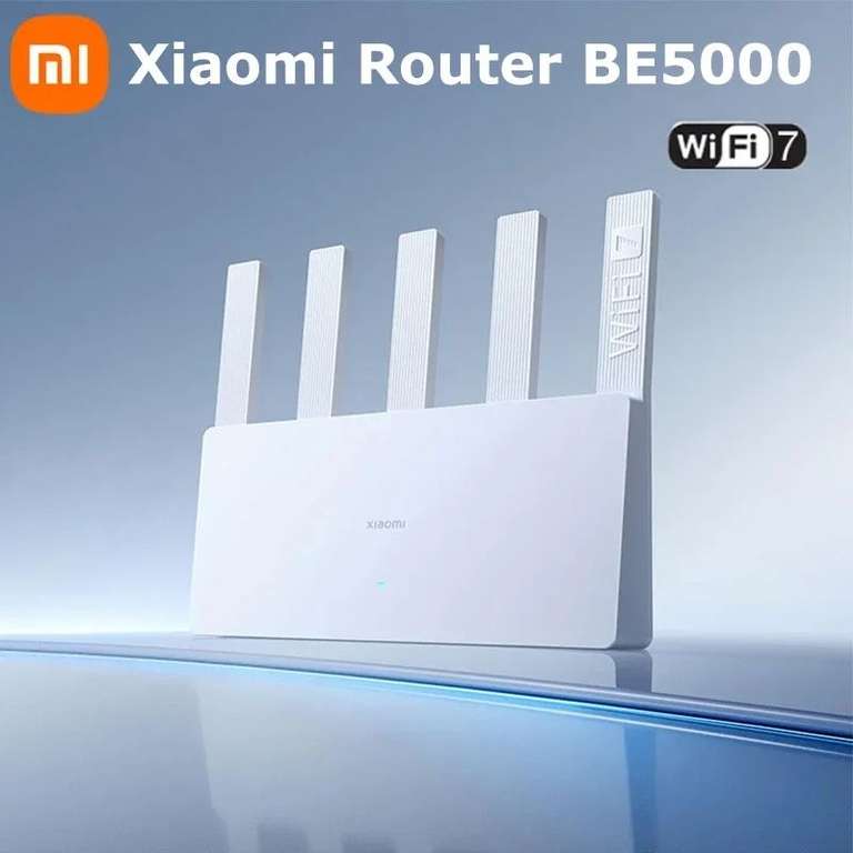 Xiaomi - Router BE5000 2,5G WiFi 7 [PRECIO SÓLO DESDE WEB]