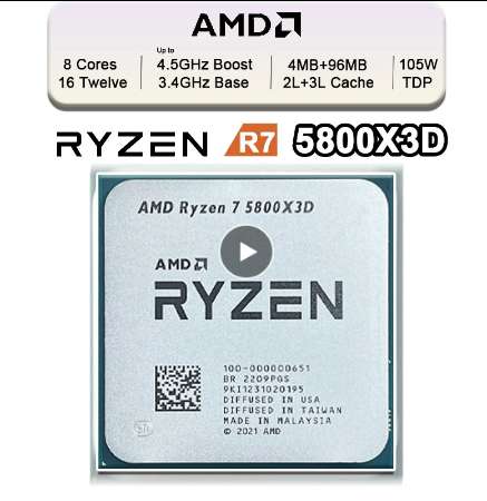Ryzen 7 5800X3D Aliexpress