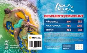 Descuento Aqua Natura Murcia + Terra Natura en Julio 2022