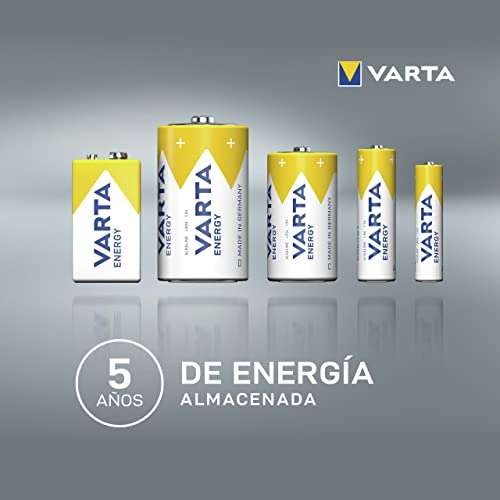 Varta Pila Energy AAA Micro LR03 (paquete de 24 unidades), pila alcalina