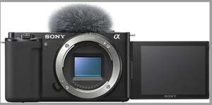Sony Alpha ZV-E10 | Cámara Vlog con lente intercambiable sin espejo APS-C