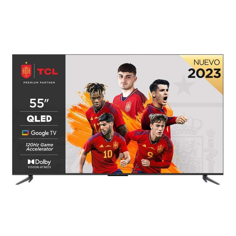 TV QLED 139,7 cm (55") TCL 55C635, 4K UHD, Smart TV(+ CUPÓN 15% )