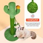 Mora Pets Poste rascador para Gatos Grandes arbol para Gatos Cactus, 83x39cm