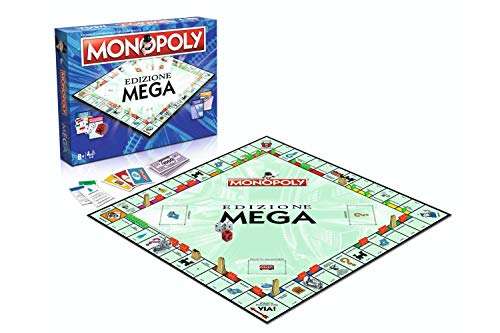 Mega Monopoly Juego de Mesa - Italian Edition