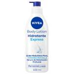 2x NIVEA Body Lotion Hidratante Express - Loción Corporal - 72h Hidratación - Ácido Hialurónico,