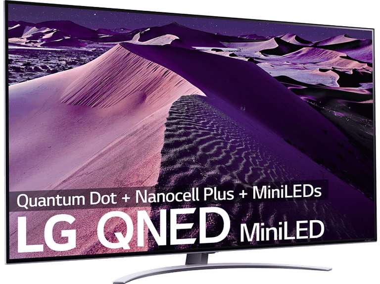 TV QNED 65" - LG 65QNED866QA, UHD 4K, Procesador Inteligente α7 Gen5 AI Processor 4K, Smart TV, DVB-T2 (H.265), Negro