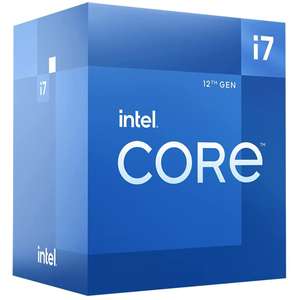 Intel Core i7 12700F. Sin ventilador / sin gráfica integrada