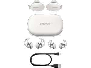 Auriculares True Wireless - Bose QuietComfort, 6h de duración, resistencia IPX4, control táctil, Bluetooth, blanco.