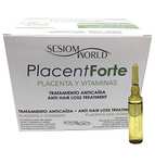 Tratamiento Anticaída PlacentForte Placenta y Vitaminas sesiomworld 36 ampollas