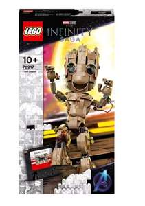 Kit de construcción LEGO Marvel 76217 Yo Soy Groot; modelo coleccionable de Bebé Groot [PRECIO PRIMERA COMPRA 26€]