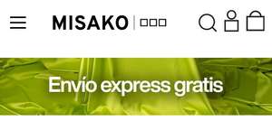 MISAKO Envío express gratis sin mínimo de compra (1-2 días hábiles)