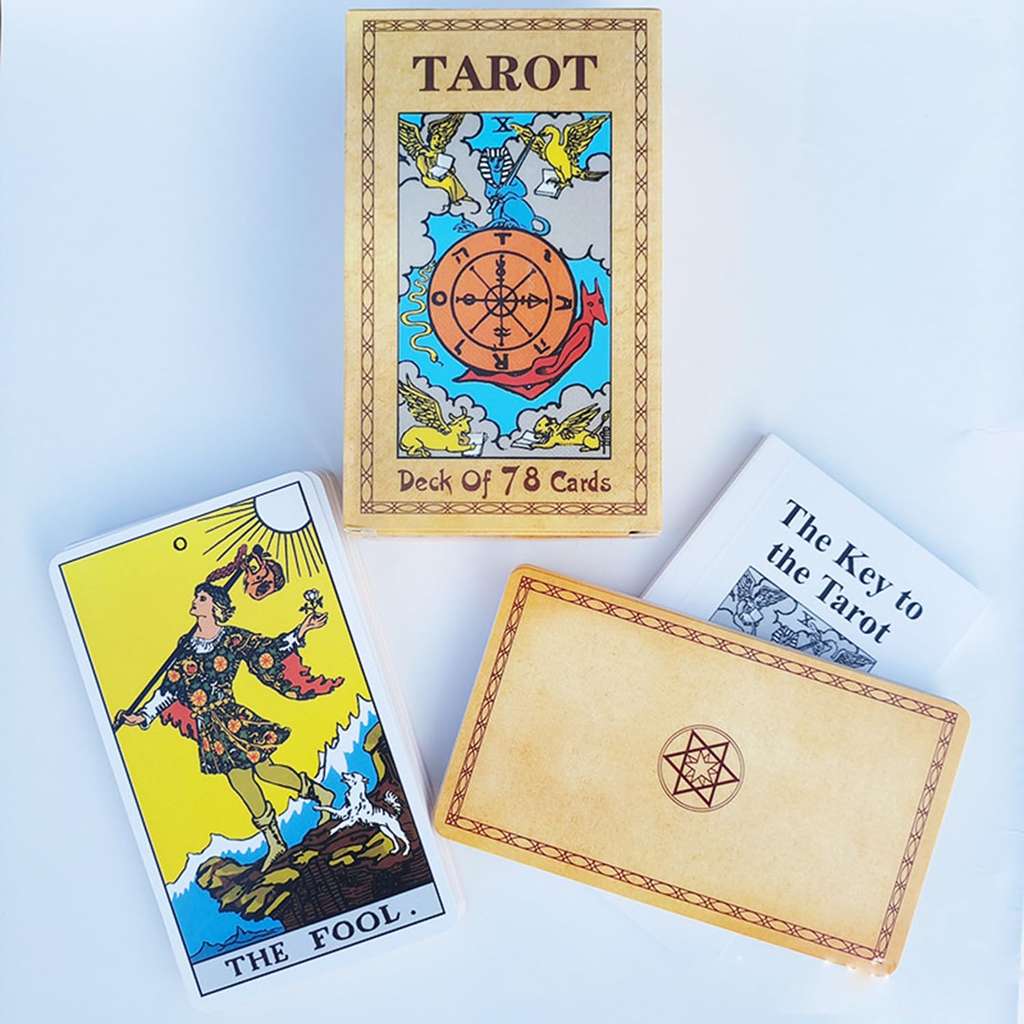 Tarot Rider Waite cartas clásicas, versión en español e inglés