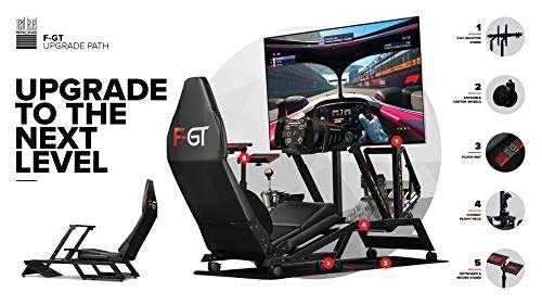 Next Level Racing F-GT Simulador de cockpit de Fórmula y GT