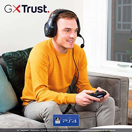 Trust Gaming Cascos PS4 y PS5 Auriculares de Gaming GXT 488 Forze (Mínimo histórico!)