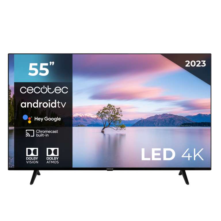 Smart TV de 55" TV Cecotec A1 4k UHD