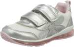 TALLA 20, 22 y 26 - Geox B Todo Girl A, Sneakers con luces integradas en la suela transparente para Bebé Niña