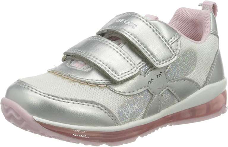 TALLA 20, 22 y 26 - Geox B Todo Girl A, Sneakers con luces integradas en la suela transparente para Bebé Niña