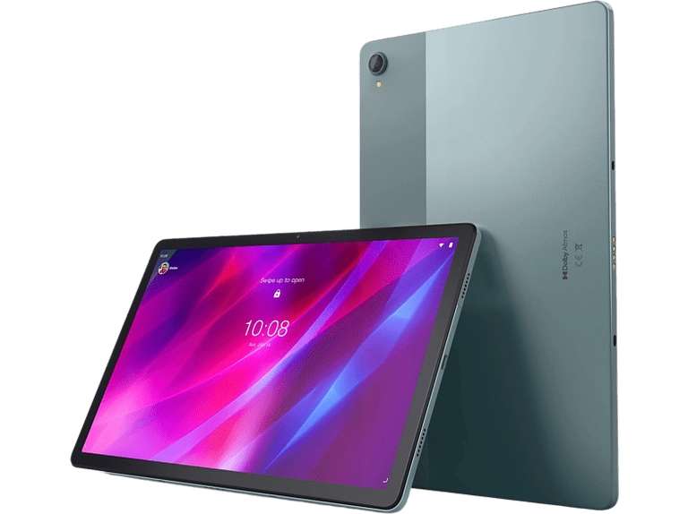 Tablet - Lenovo Tab P11 Plus, 128 GB, Modernist Teal, WiFi, 11" QHD, 6 GB RAM, MediaTek Helio G90T, Android 11 o posterior