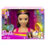 Barbie Totally Hair Color Reveal Arcoíris Neon Deluxe Cabeza para peinar