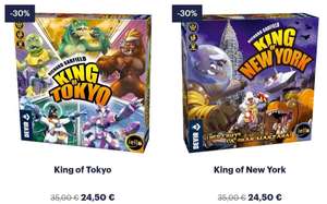 King of Tokyo y New York + Expansiones KING KONG y ANUBIS GRATIS - Juego de Mesa