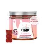 Gominolas Biotina Ah-mazing Hair Vitamin – Para cabello, uñas y piel - 10.000 µg de Biotina, Zinc, Vitaminas B6, C, E e Yodo – 30 Unidades