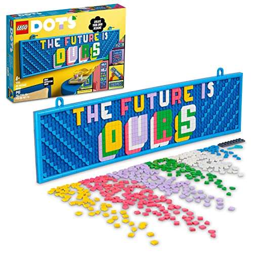 LEGO 41952 Dots Gran Rótulo, Letrero de Puerta Personalizado