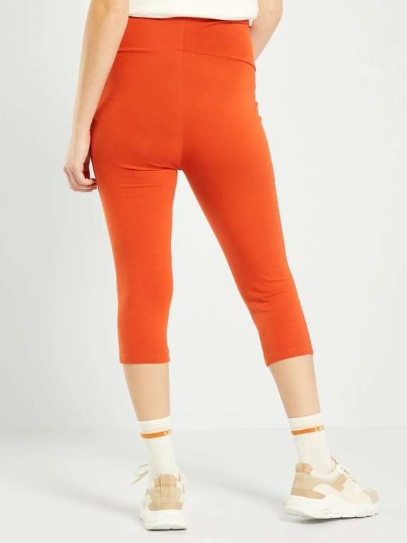 Legging largo y elástico - rojo - Kiabi - 3.00€